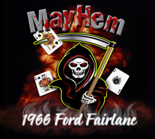 Mayhem's Fairlane Logo